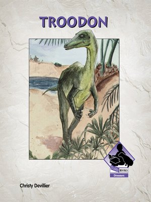 cover image of Troodon